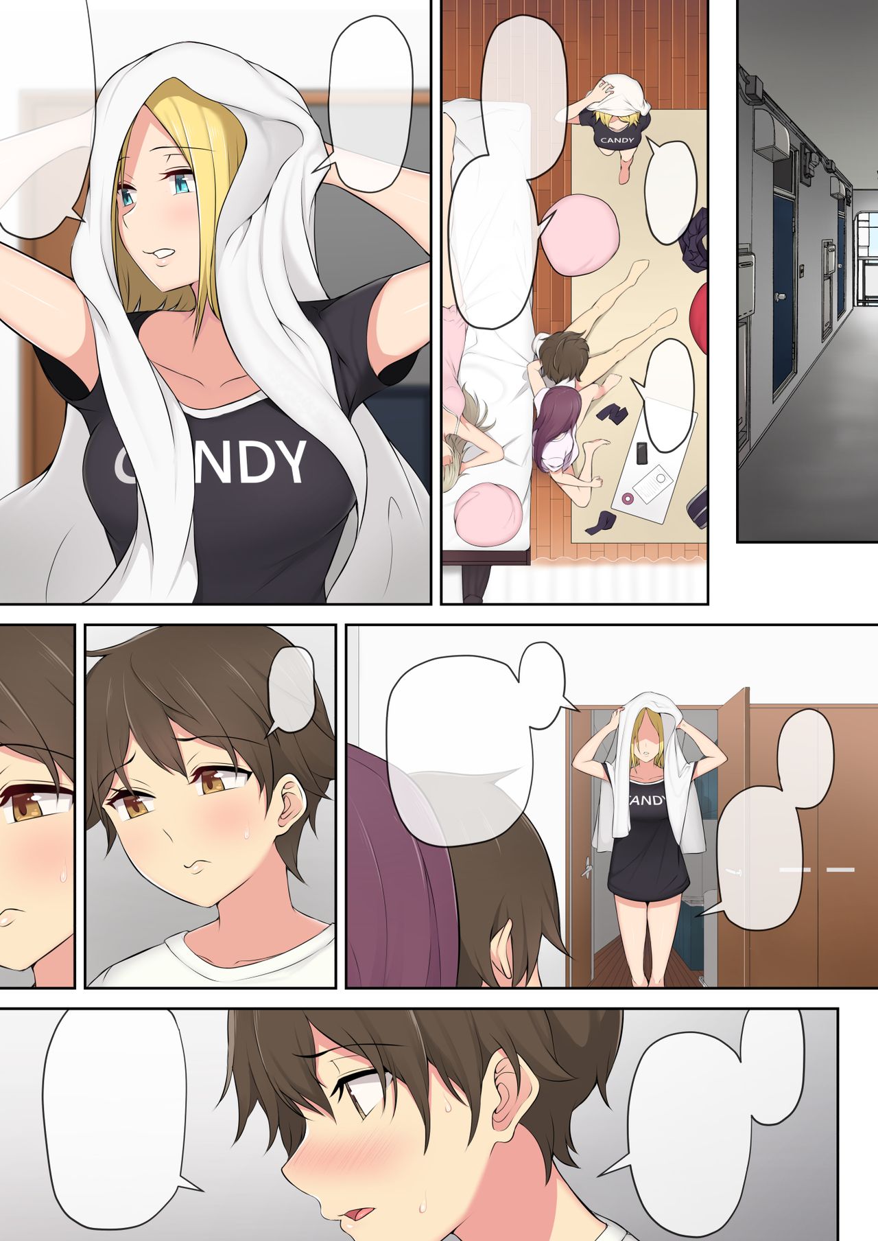 [Nori5rou] Imaizumin-chi wa Douyara Gal no Tamariba ni Natteru Rashii [Textless] page 51 full