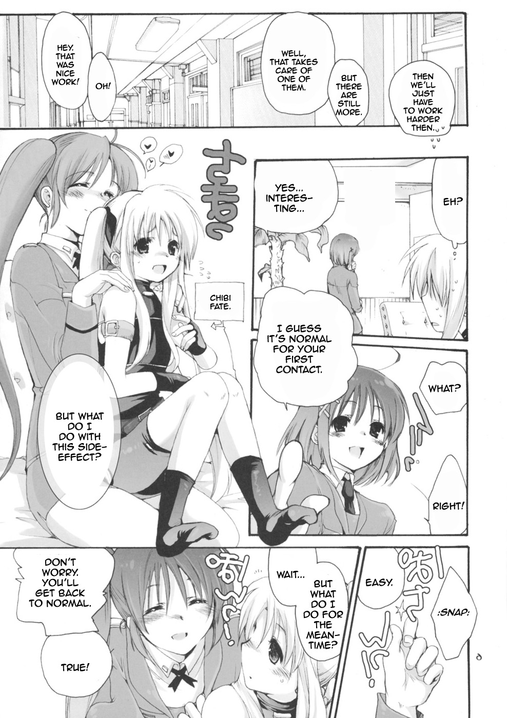 Mechamecha Nano (Mahou Shoujo Lyrical Nanoha) [English] [Rewrite] page 6 full