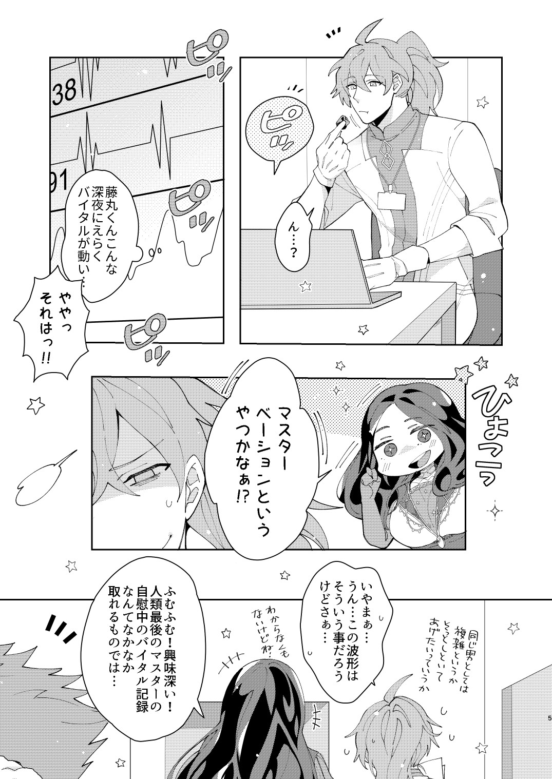 [C2.Inc (Chaco Nediwo)] Aniki-tachi ni Gudao-kun ga Maryoku o Katsuage Sareru Hon (Fate/Grand Order) [Digital] page 5 full