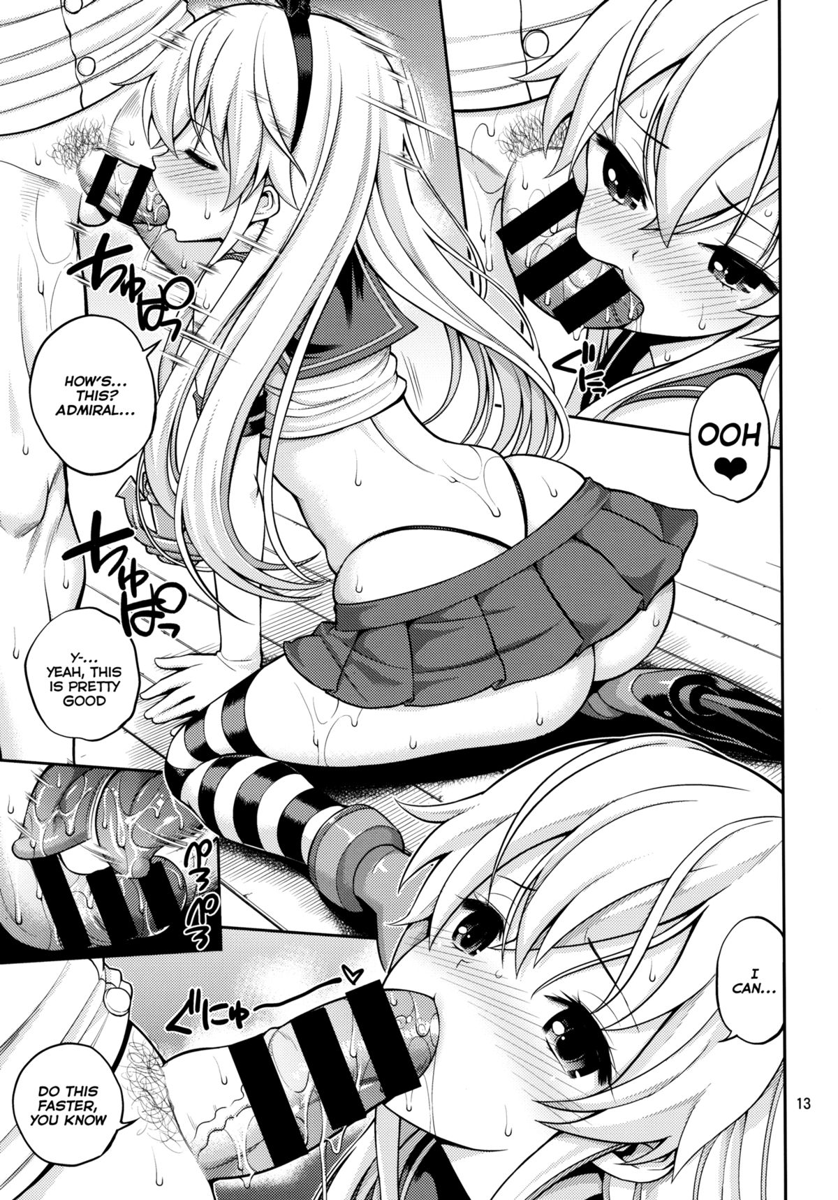 (C85) [Popochichi (Yahiro Pochi)] Shimakaze-chan Kai (Kantai Collection -KanColle-) [English] [Facedesk] page 13 full