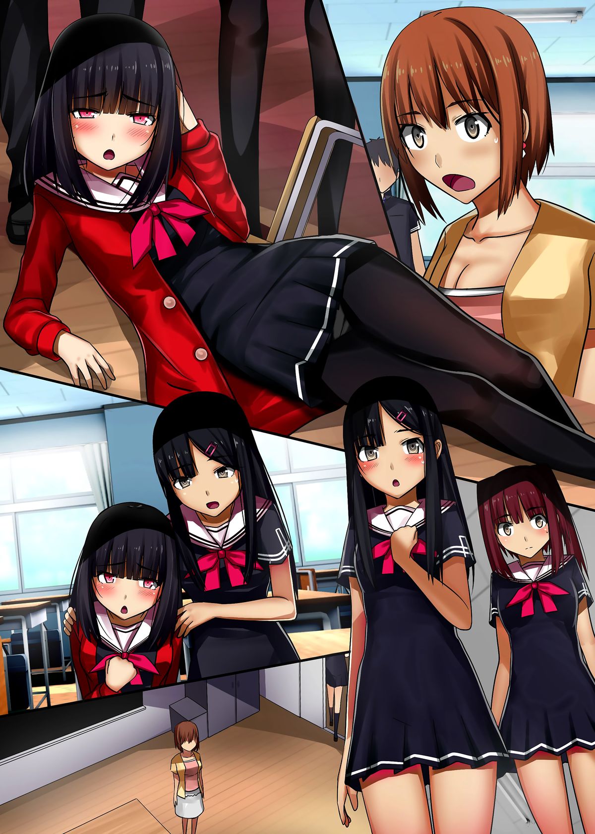 [NCP] Kyuuketsuki ni yori Inran Rankou Sodom-ka Shita Gakuen [Chinese] [脸肿汉化组] page 28 full