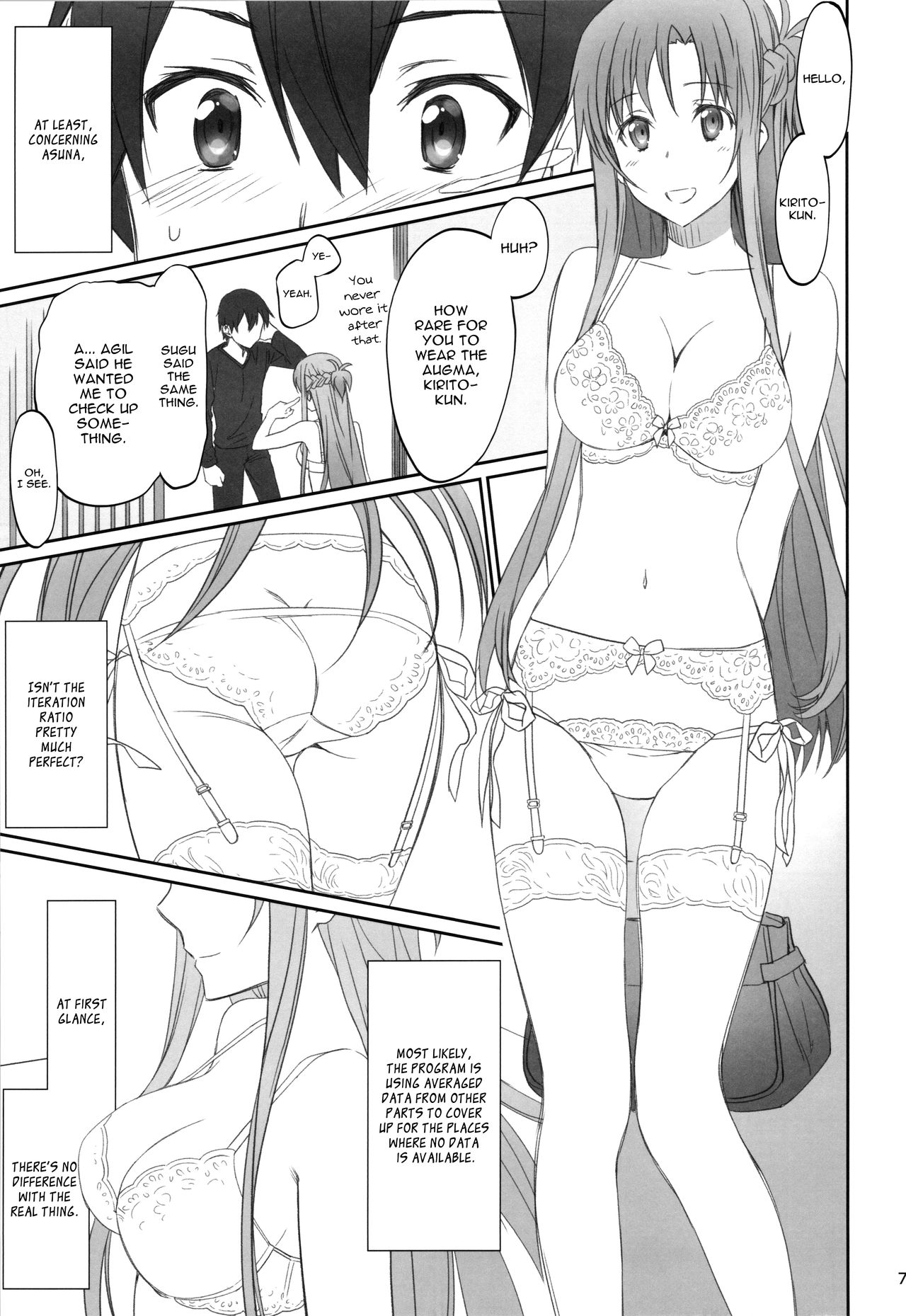 (C92) [Bloody Okojo (Caviar, Mojyako)] Voyeuristic Disorder (Sword Art Online) [English] [EHCOVE] page 6 full