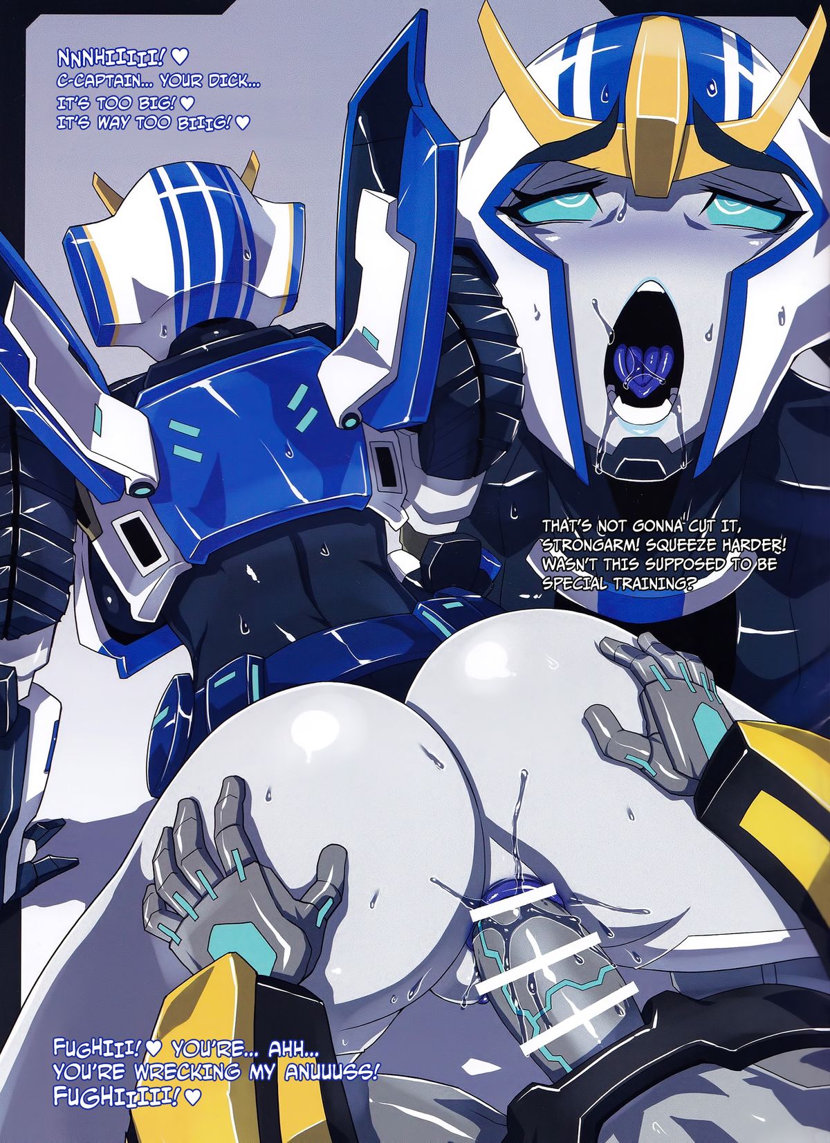 (COMIC1☆9) [Choujikuu Yousai Kachuusha (Denki Shougun)] Strong Girls (Transformers) [English] =TLL + CW= page 3 full