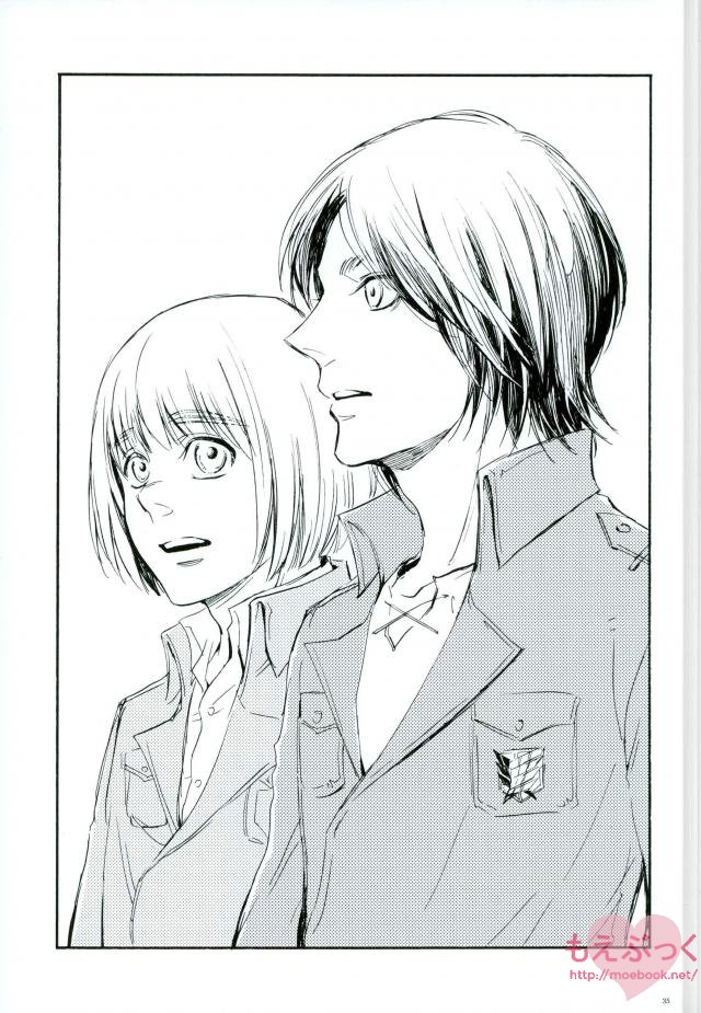 (HaruCC22) [QuintalLagosta (ebgr)] end of days -Itsuka Kuru Owari no Hi- (Shingeki no Kyojin) page 33 full