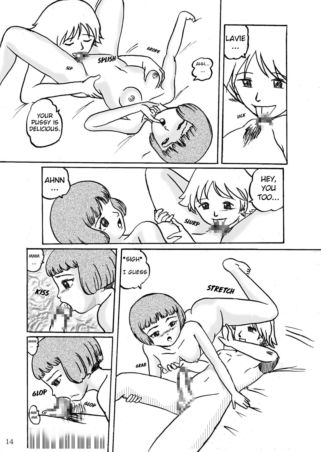 (C64) [Izumiya (Teshigotoya Yoshibee)] Lavie-tan no Hon | Lavie's Book (Last Exile) [English] [EHCOVE] page 14 full