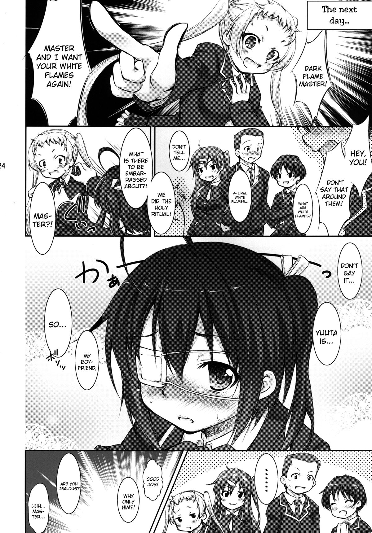 [Takane no Hanazono (Takane Nohana)] Chuunibyou Demo 3P ga Shitai (Chuunibyou Demo Koi ga Shitai!) [English] [God-tier Translations] [Digital] page 24 full