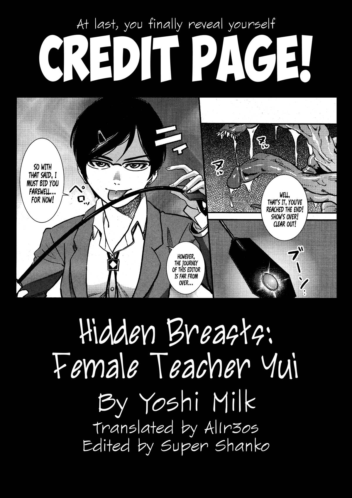 [Yoshi Milk] Sennyuu Onna Kyoushi Yui | Hidden Breasts Female Teacher Yui (2D Dream Magazine 2009-04 Vol.45) [English] {Al1r3os} page 21 full