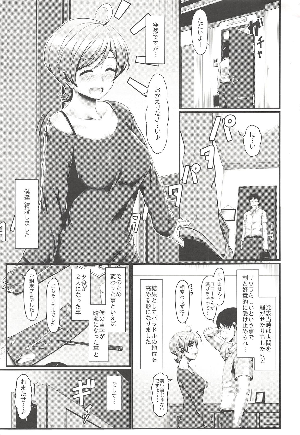 (C90) [Yojigen Kaidenpa (Shiden Hiro)] Shinkon Sawara (Tokyo 7th Sisters) page 2 full