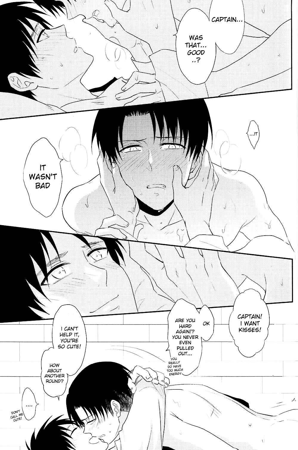 (HaruCC19) [A.M.Sweet (Hinako)] Heichou, Suki tte Itte Kudasai! ! (Shingeki no Kyojin) [English] [Moy Moe Scanlations] page 33 full