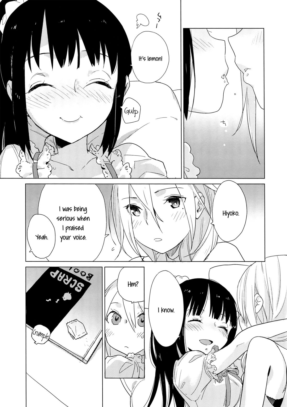 (C86) [Daily Bridge (Hiiragi Yutaka)] Yellow Drops [English] [Yuri-ism] page 8 full