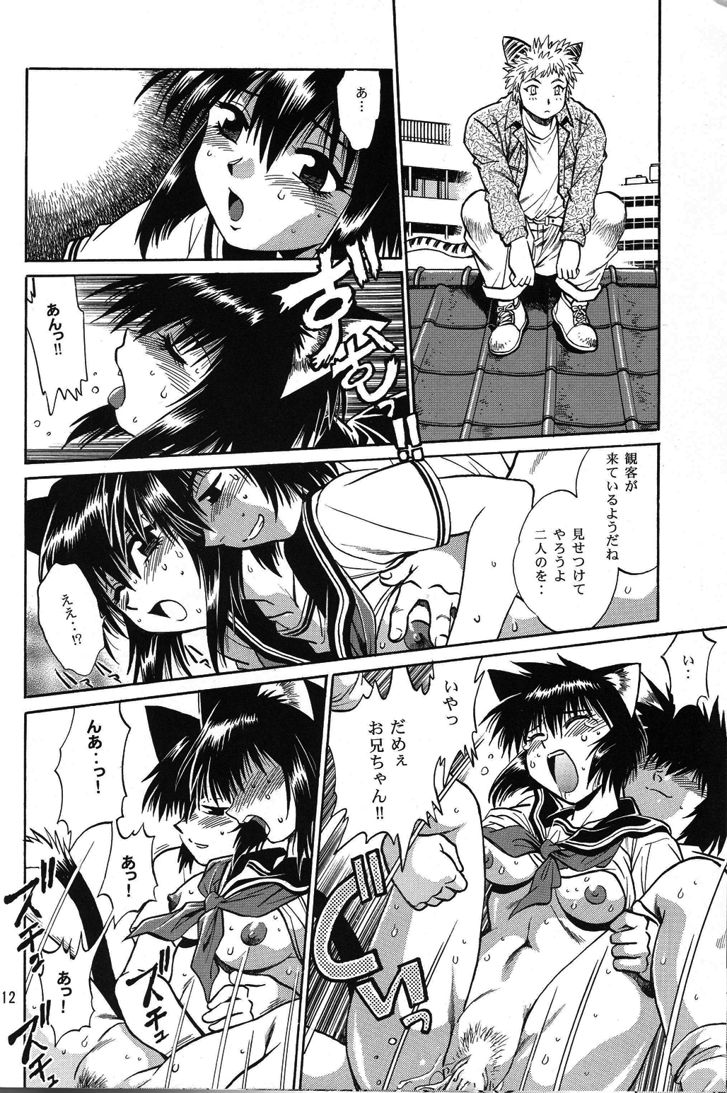 (C67)[Studio Katsudon (Manabe Jouji, Piston,Okiraku Heidan)] Nekomimiansoroji kyou etsu shigoku (Various) page 11 full