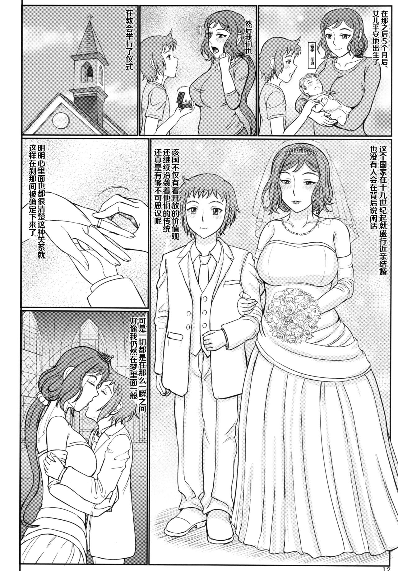 (C89) [Gouon (SWA)] Haha Netori 5 Mama Tenchou wa Haha Kara Tsuma Ninaru (Gundam Build Fighters) [Chinese] [罗洁爱儿个人汉化] page 12 full