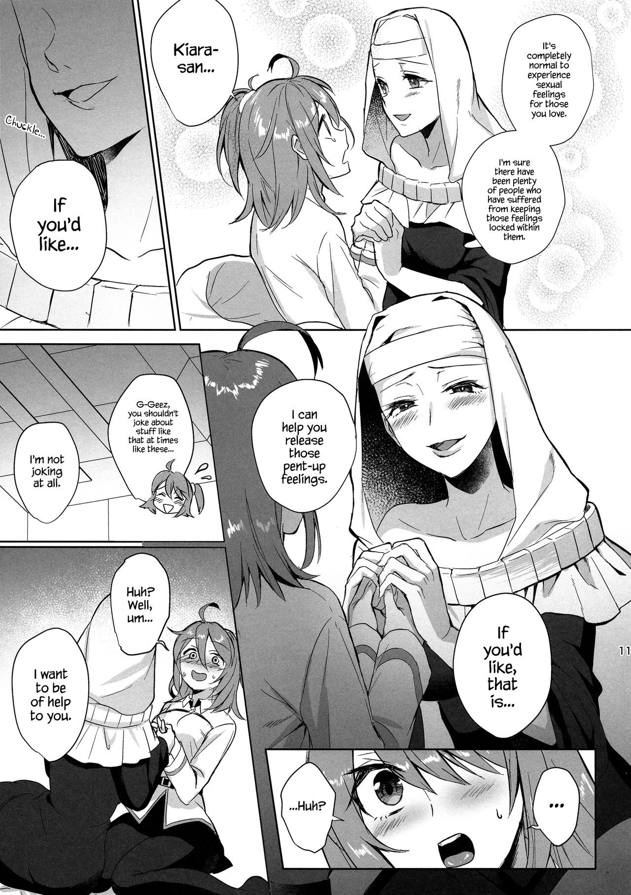 (CT31) [AMR (Ame Arare)] Zettai Fukujuu Dosukebe Futanari Chinpo Beast (Fate/Grand Order) [English] {Hennojin} page 11 full