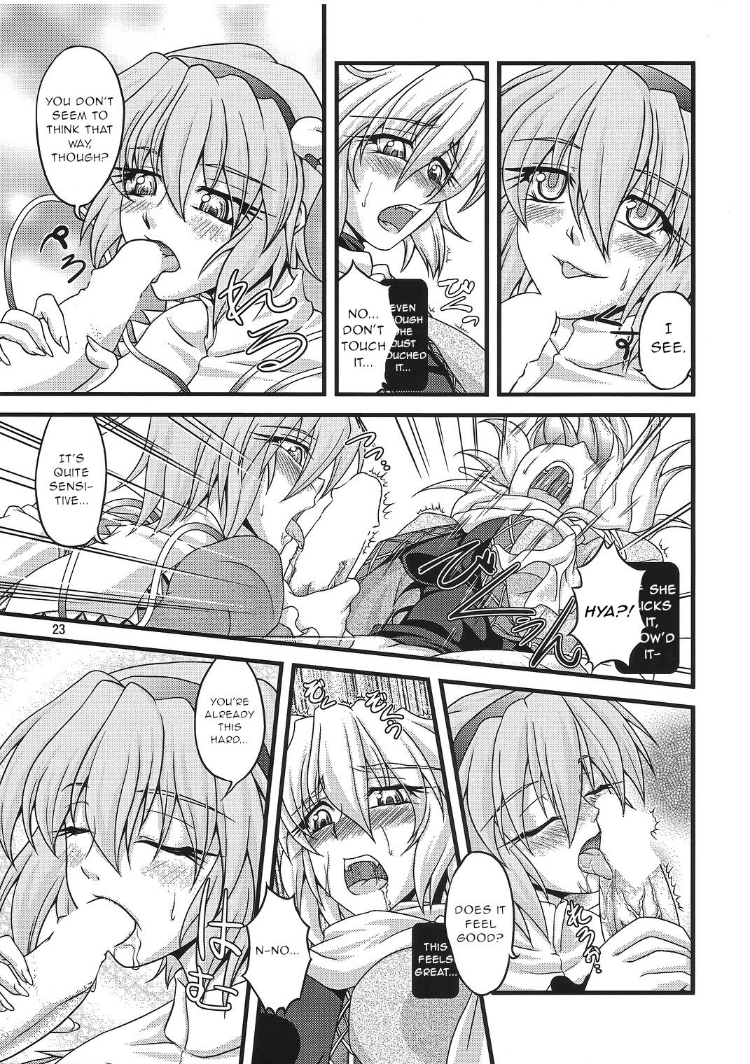 (C78) [Kougeki (Ootsuki Wataru)] Pleasure Ground (Touhou Project) [English] [gentletemptl] page 22 full