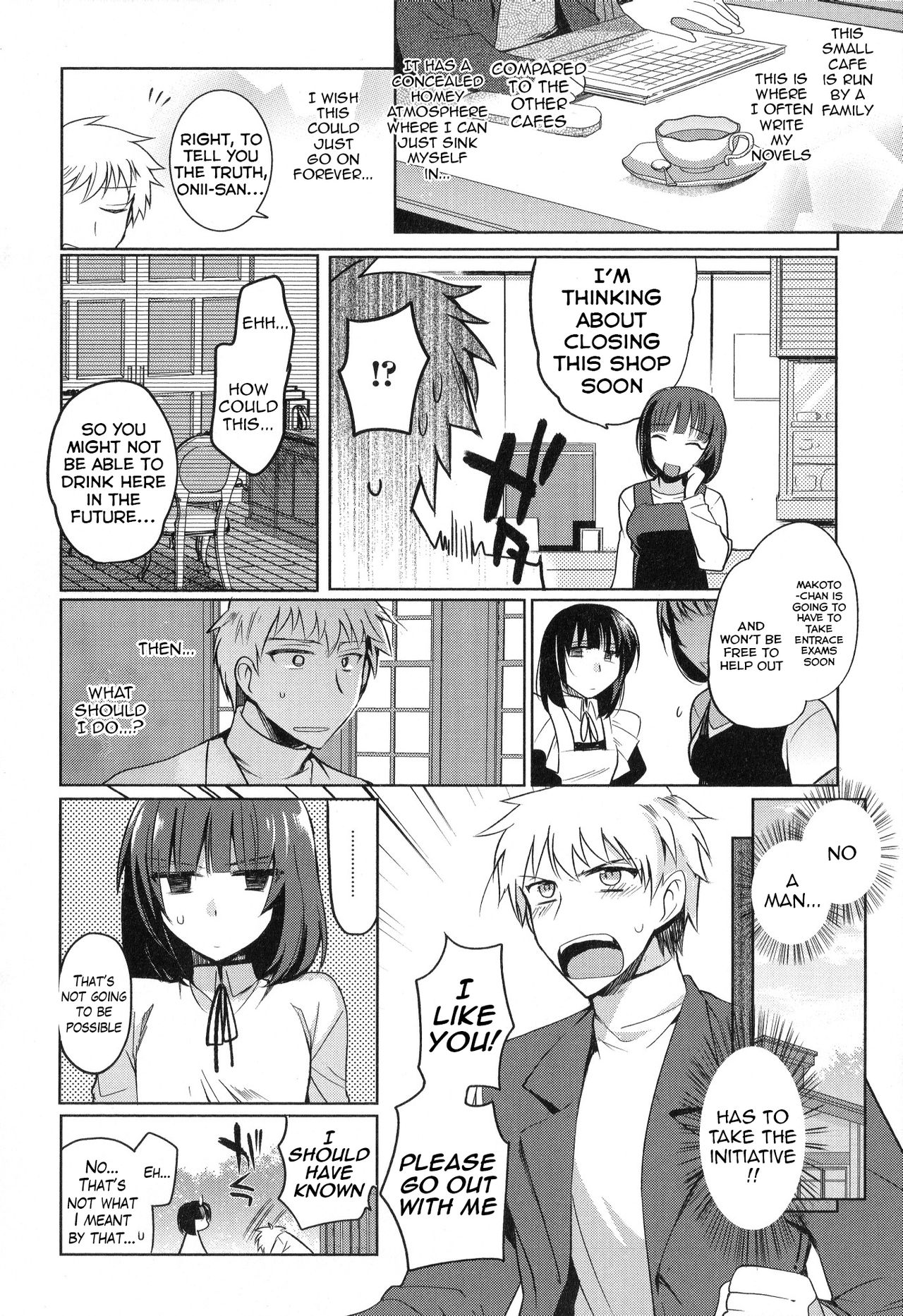 [Kirimoto Yuuji] Cafe Trap&Trap (Otoko no Ko-llection! II) [English] {Hennojin} page 2 full