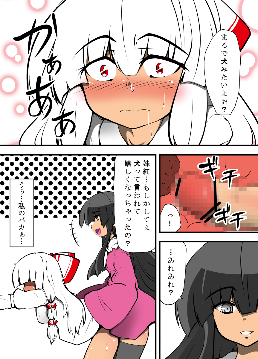 [Hisoutan (Nekokokazuma)] Kaguya no Omocha ~Mokou wa Mou Kaguya ni Katenai~ (Touhou Project) page 12 full