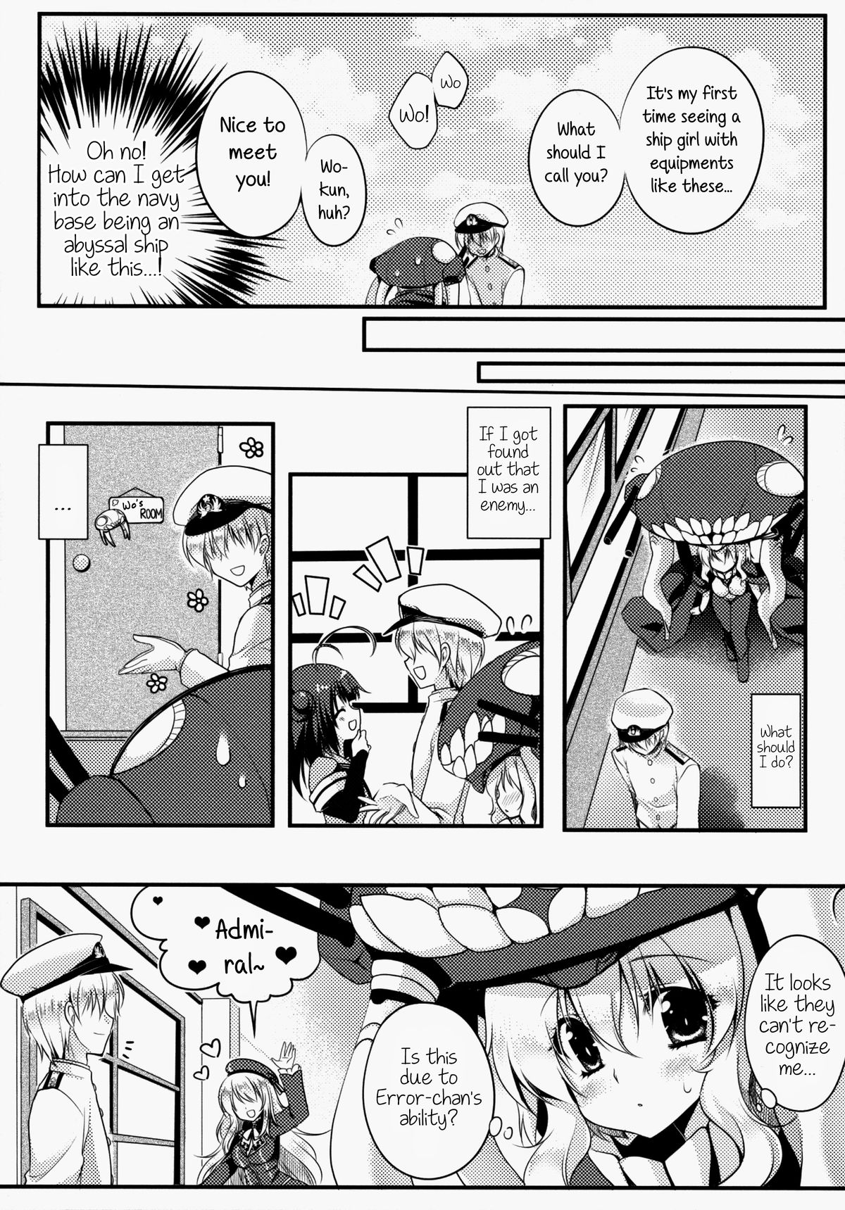 (COMIC1☆8) [Wish ~Kibou no Tsubasa~ (Sakurano Ru)] Sa.yo.na.ra - Shinkai no Ningyohime | Sa-yo-na-ra - Little Mermaid of The Abyss (Kantai Collection -KanColle-) [English] page 10 full