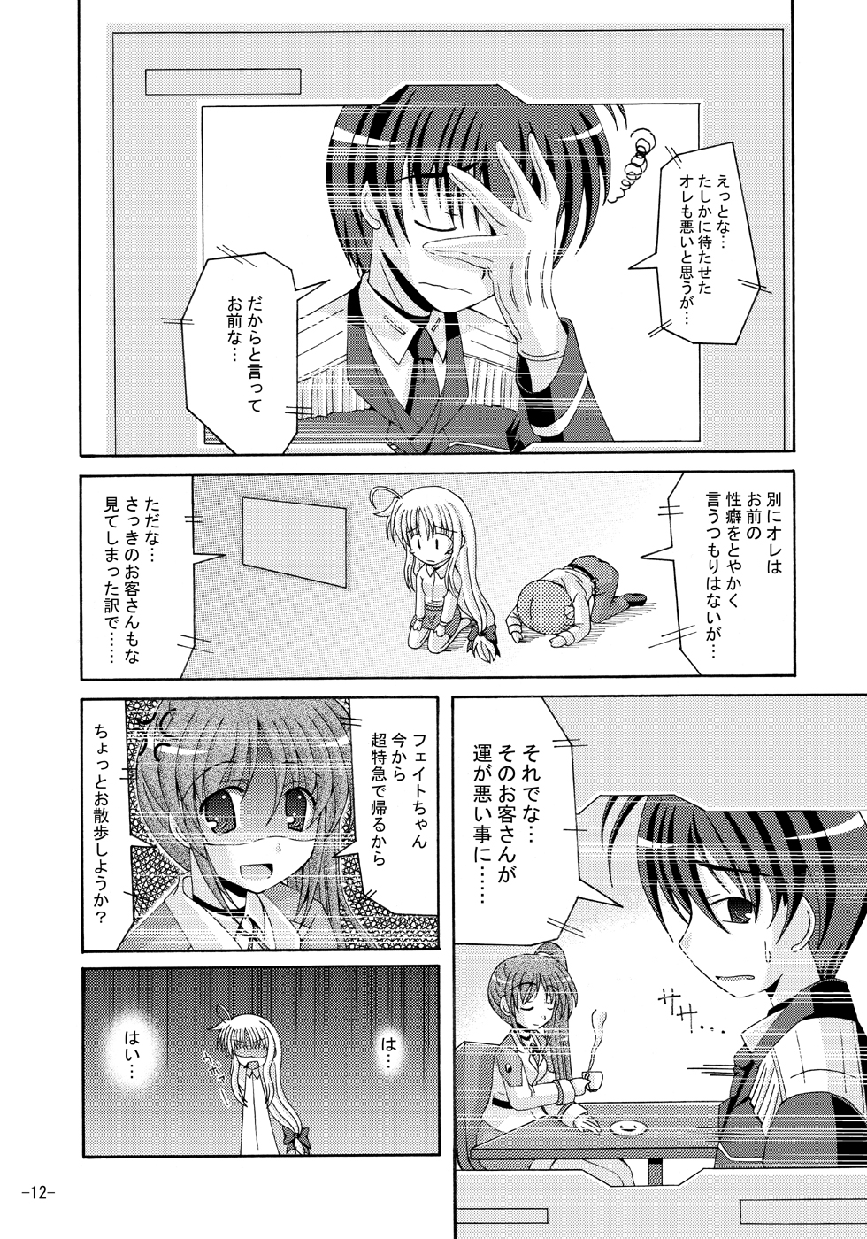 [Dream Project (Yumeno Shiya)] Lyrical Magical Ecchi na Fate-san wa Suki? (Mahou Shoujo Lyrical Nanoha) page 11 full