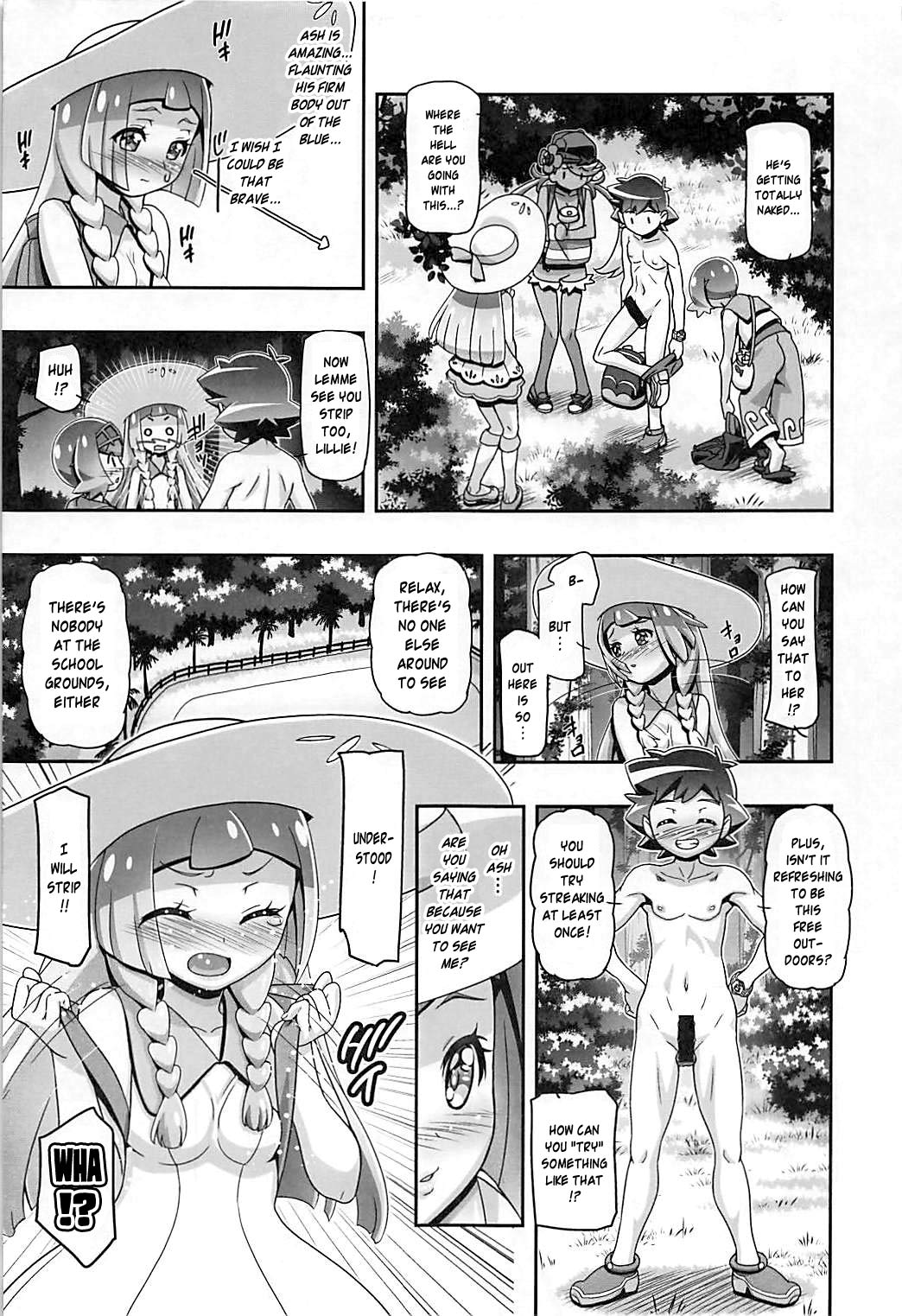 (C93) [Gambler Club (Kousaka Jun)] PM GALS Sun Moon Lillie + BBS NOTE Winter 2017 PM GALS Ms. Ash (Pokémon Sun and Moon) [English] {!Placeholer edits!} page 6 full