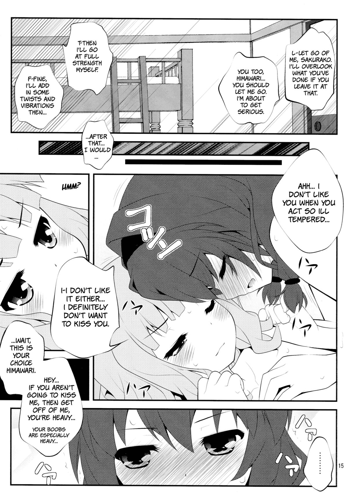 (SC56) [Purimomo (Goyac)] Himegoto Flowers | Secret Flowers 2 (YuruYuri) [English] [Yuri-ism] page 14 full