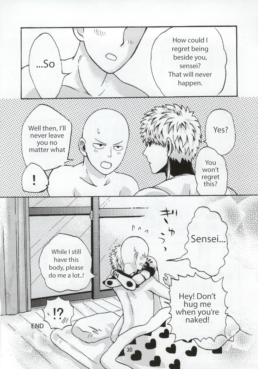 [S×G (Kobato)] NATURAL JUNKIE (One Punch Man) [English] page 30 full