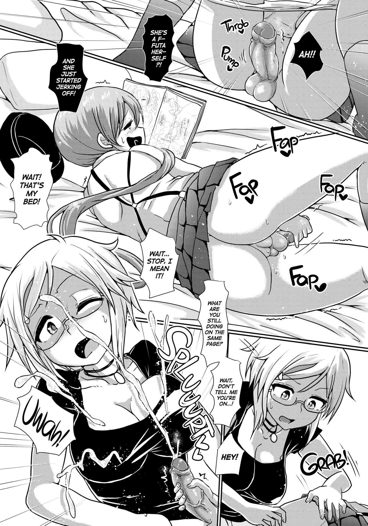 [Aoba Q Madou (Futaba Yodomu)] Futaman! 2 -Mayonaka no Futanari Girl- | Futaman! Ch.2: Midnight Futanari Girl [English] [2d-market.com] [Decensored] [Digital] page 4 full