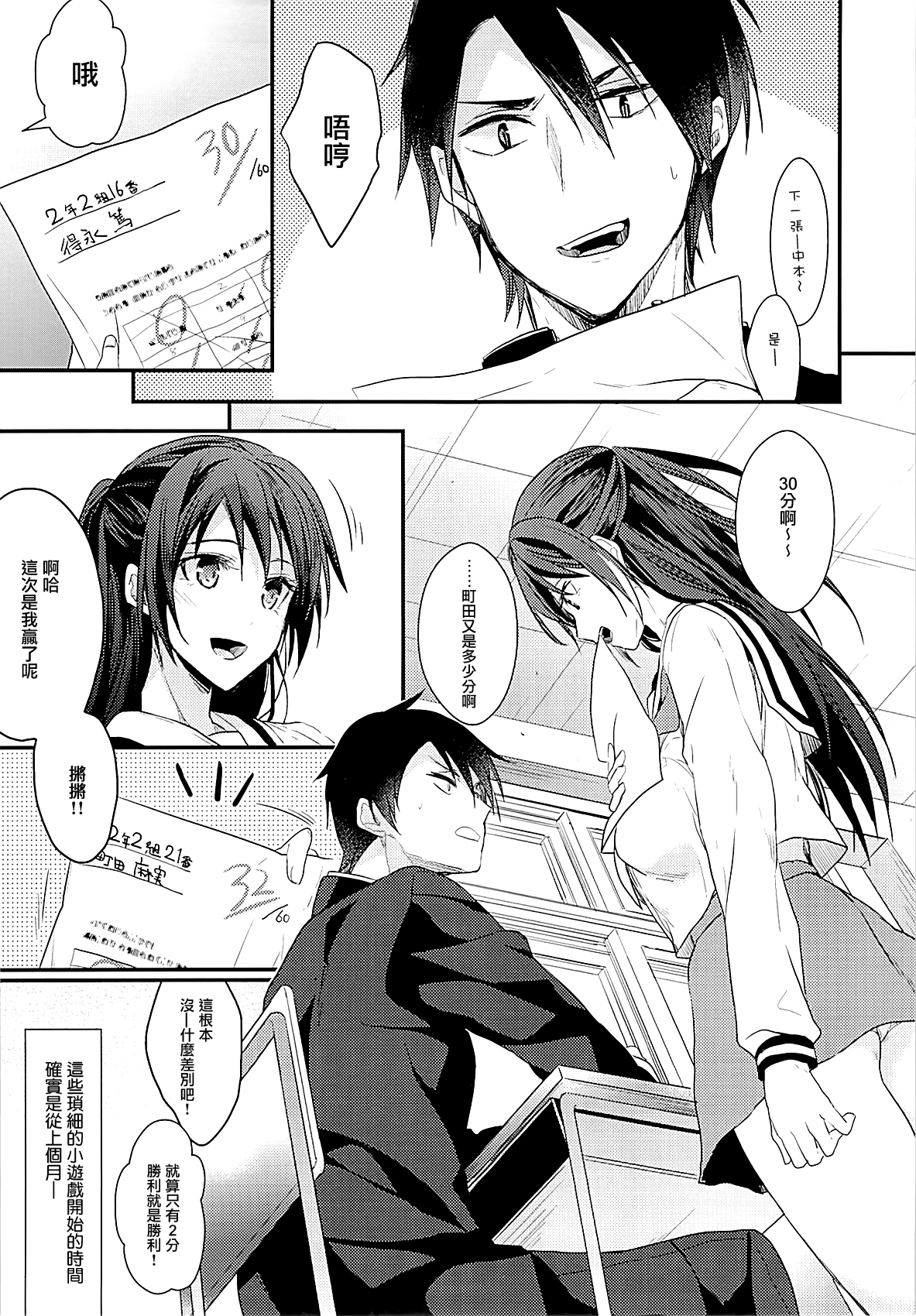 (C87) [Renainou, KUKU (Mizuyuki, Minase Seri)] Shiritsu Higashiyama Koutougakkou [Chinese] [无毒汉化组] page 5 full