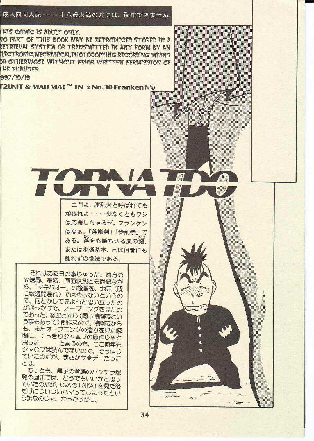 (CR22) [T2 UNIT (Franken N)] TORNADO (Flame of Recca) page 33 full