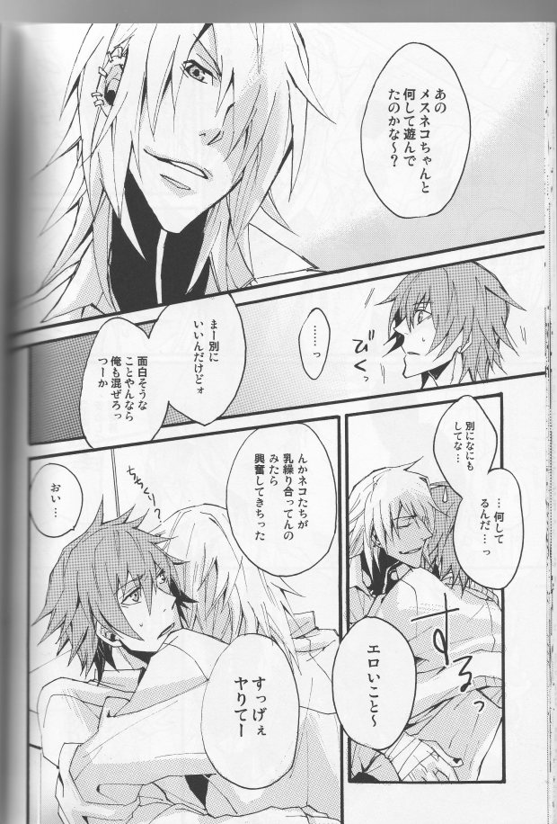 (C75) [DOG VILLE (Mitsumura)] Koi ha itsudemo Hurricane (Togainu no Chi) page 16 full