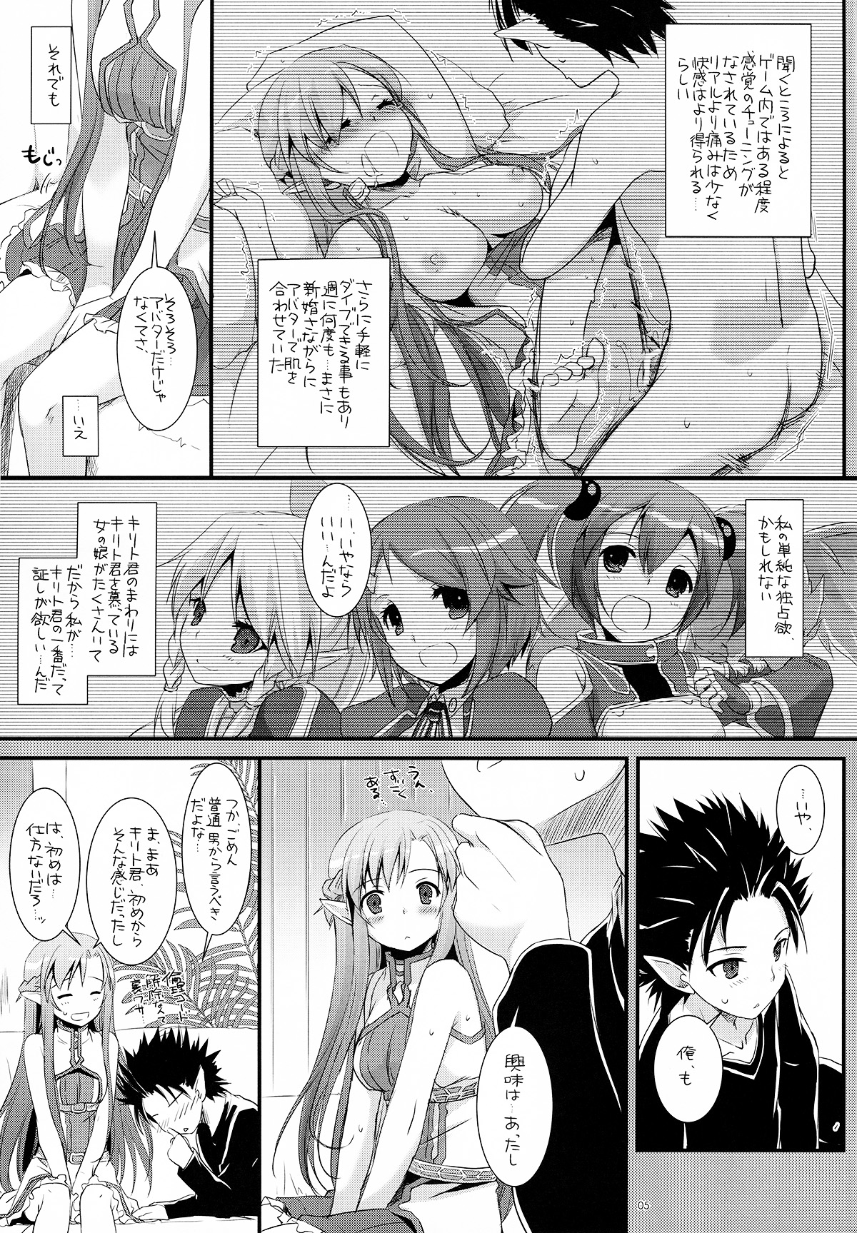 (C82) [Digital Lover (Nakajima Yuka)] D.L.action 70 (Sword Art Online) page 6 full