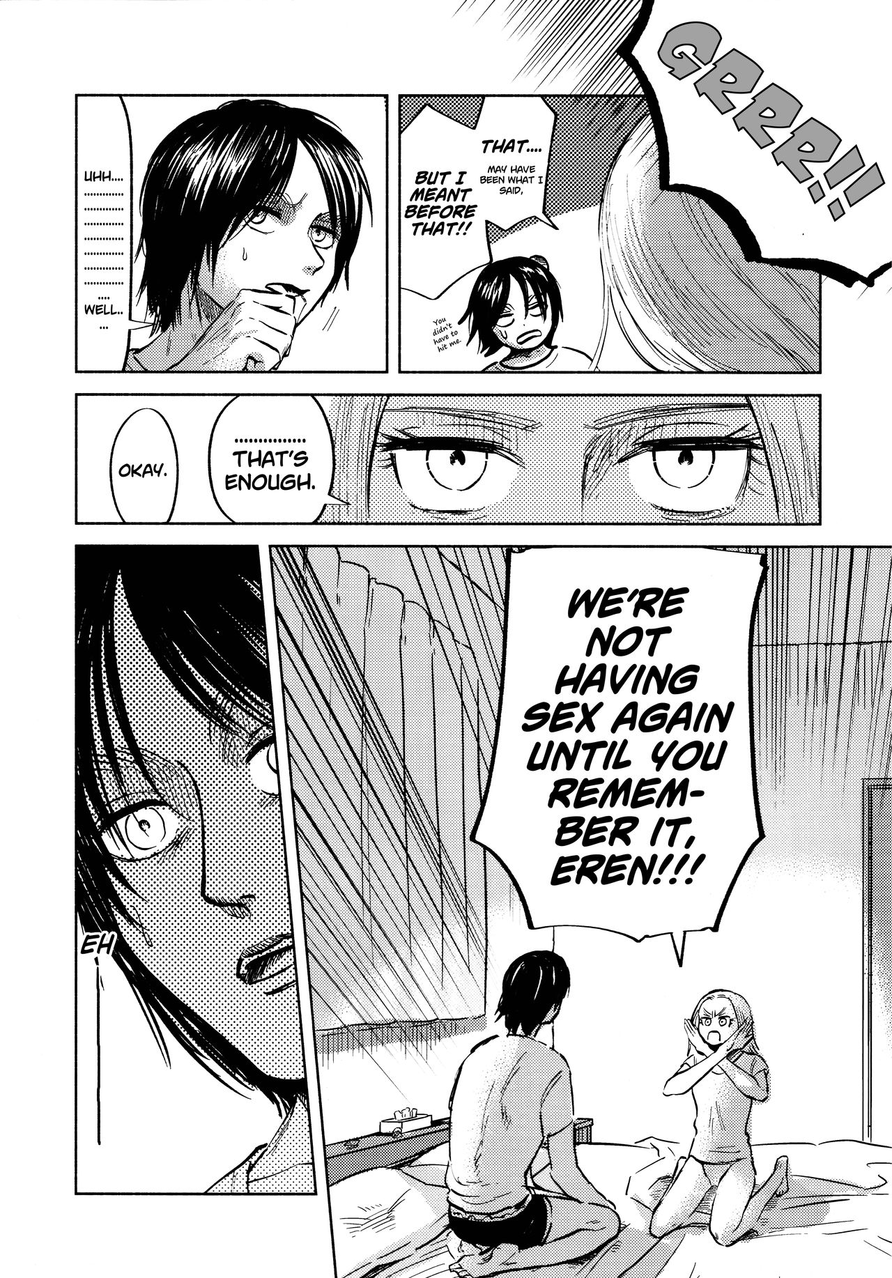 (Dai 25 Kai Hekigai Chousa Haku) [bin (Enko)] Ryuseigun ni Oyasumi | A Good Night For a Meteor Shower (Shingeki no Kyojin) [English] [Roadwarior2] page 14 full