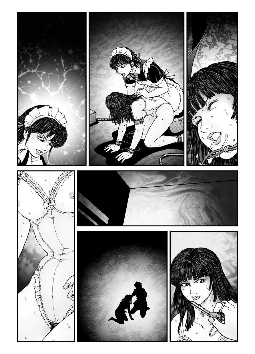 [Nightmare Express -Akumu no Takuhaibin-] Yokubou Kaiki Dai 547 Shou -Kyousei Josou Bishounen Kousoku Daruma Acme Jigoku Iki Dai-4-wa Otokonoko Koushukei Hen- page 60 full