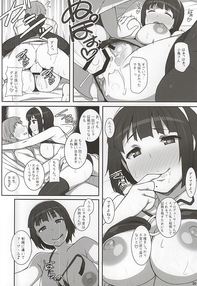 (C88) [Hidebou House (Hidebou)] Kotori-san Osewa ni Nattemasu (THE IDOLM@STER) page 28 full