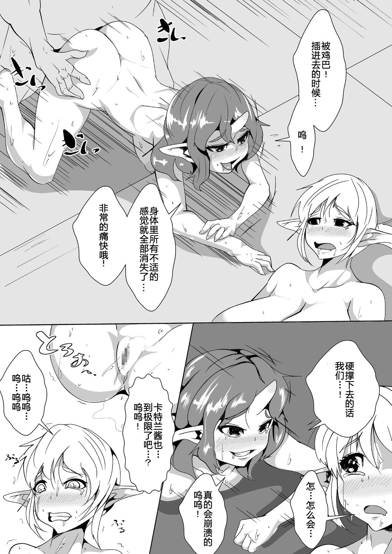 [AKYS Honpo] Jirasare Elf no Choukyou Nikki [Chinese] [八十万禁书教头汉化] page 19 full