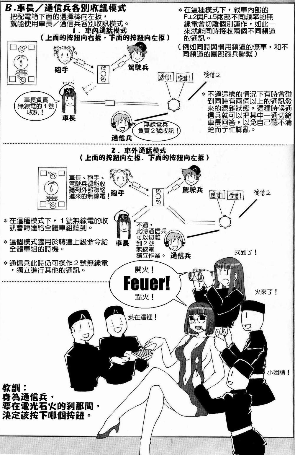 [Tamura Norio / Nogami Takeshi] Moeyo! Sensya Gakkou - TigerFibel [Chinese] page 12 full