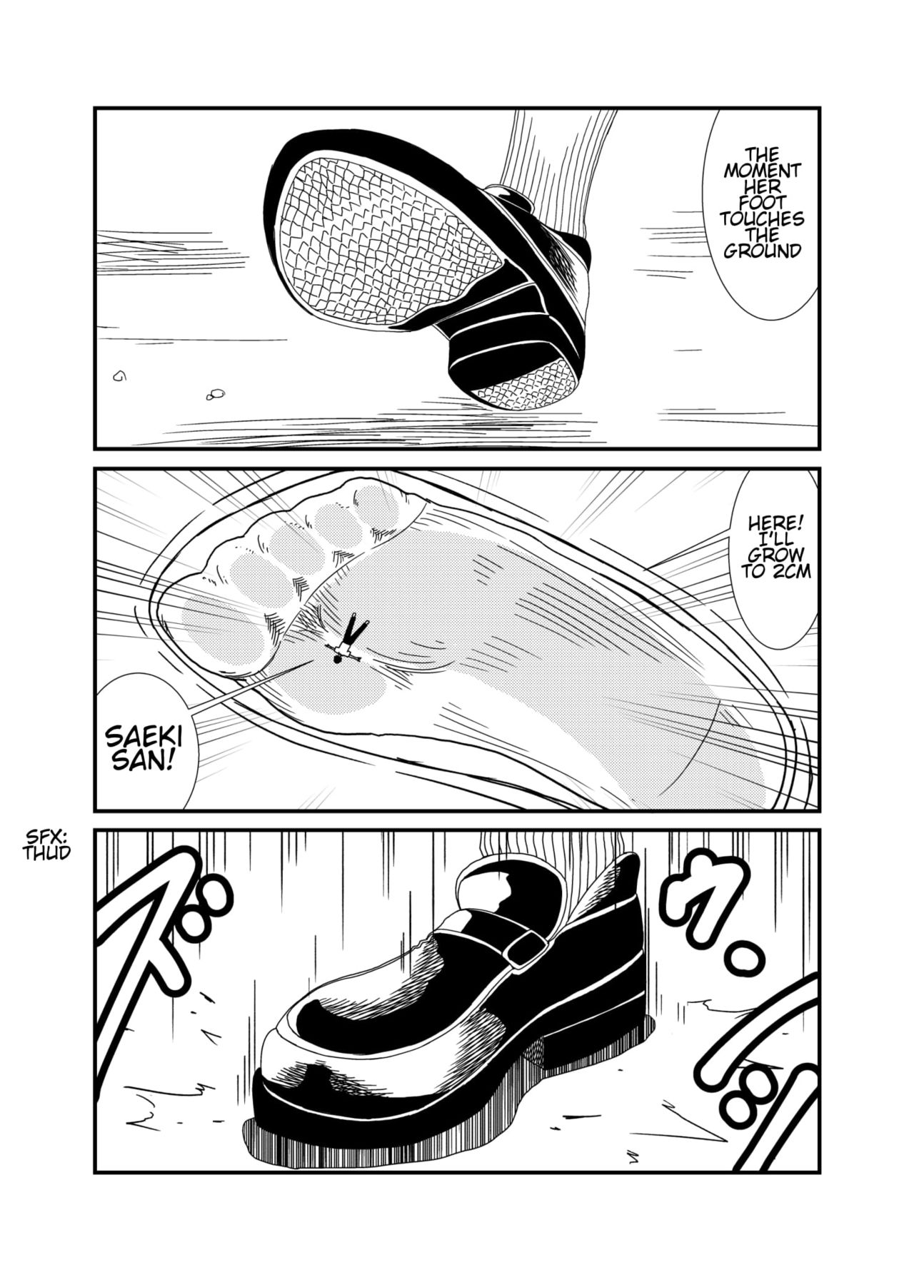 [Shivharu] Mekakure-chan ni Fumaretai | Wanna Get Stepped on by Mekakure-chan [English] page 18 full
