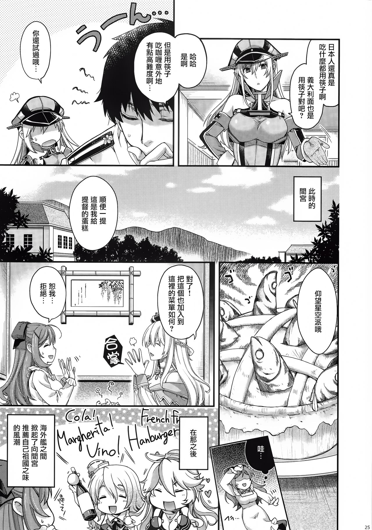 (C92) [HMA (Hiyoshi Hana)] Admiral!!!!!! (Kantai Collection -KanColle-) [Chinese] [M-No-Tamashii×無毒漢化組] page 24 full