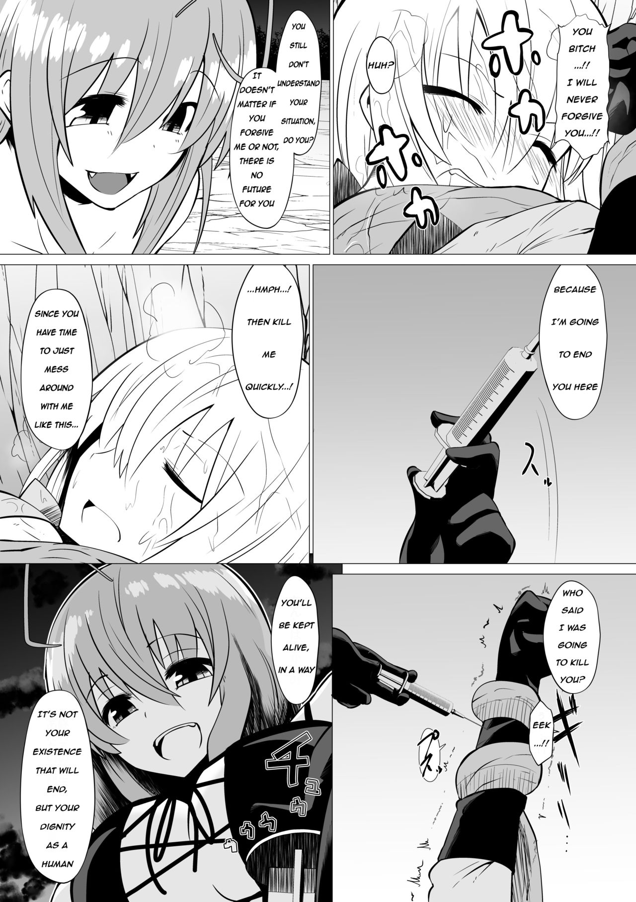 [Shihai Shoujo (Dining)] Hikyou na Kenshi ni wa Eien no Oshioki o | Eternal Punishment For A Cowardly Swordswoman {bored_one28} [English] [Decensored] page 6 full