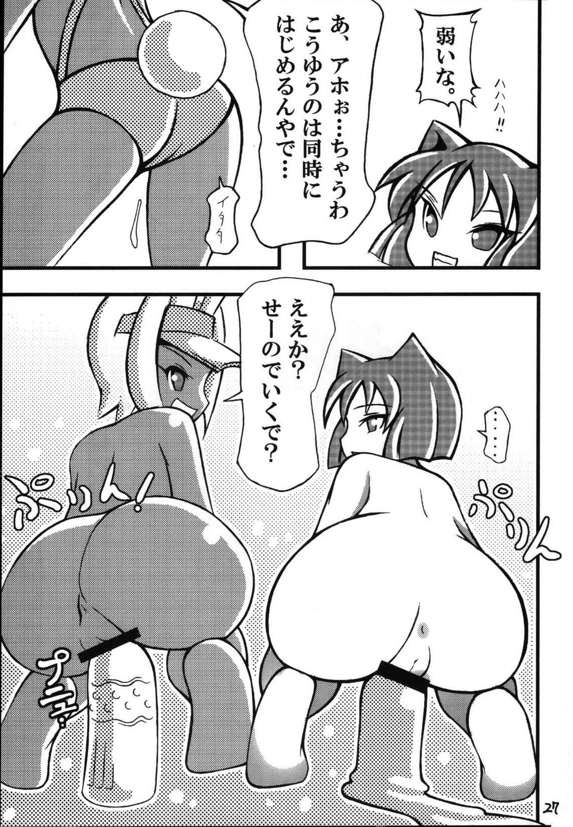 (C77) [Mayoineko (Nakagami Takashi)] Suggoi! Arcana Sisters (Arcana Heart) page 28 full