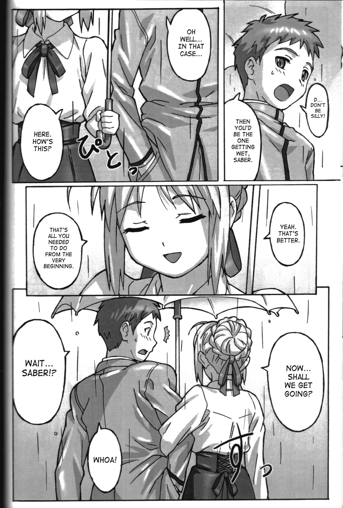 (C69) [POTATO HOUSE (POTATO)] A PIECE OF CAKE (Fate/stay night) [English] [SaHa] page 9 full