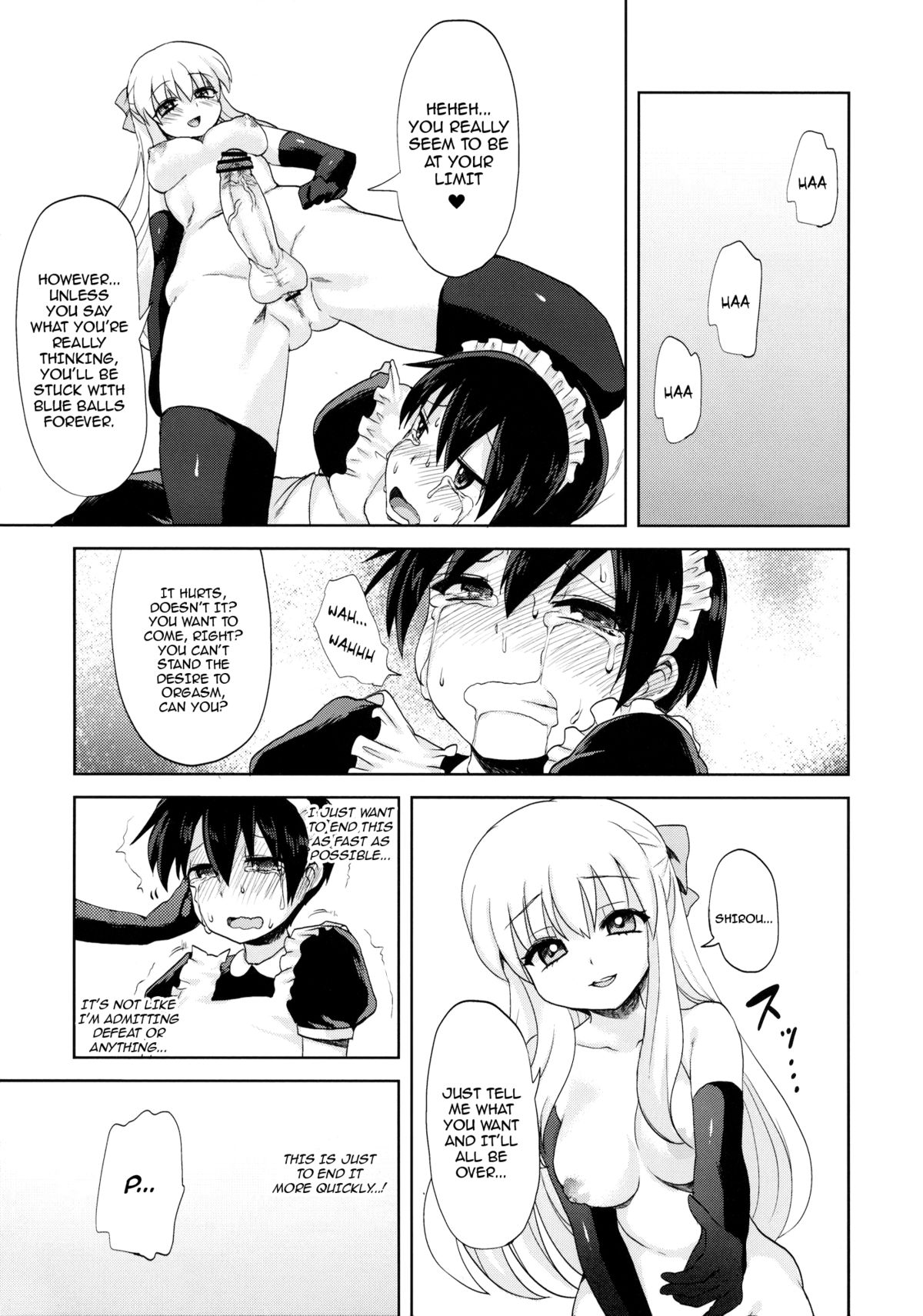 [Oshiruko Kan (Piririnegi)] Futanari Ojousama Zettai Shijou Shugi (English) page 13 full