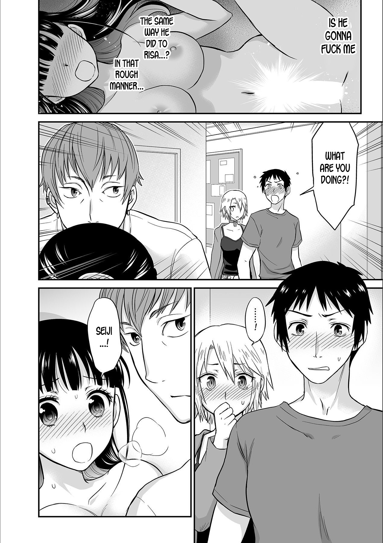 [Rojiro] Kare to no Sex ja Ikenai kara… Atashi no Koko ni Irete Hoshii no Ch.1-3 [English] [desudesu] page 44 full