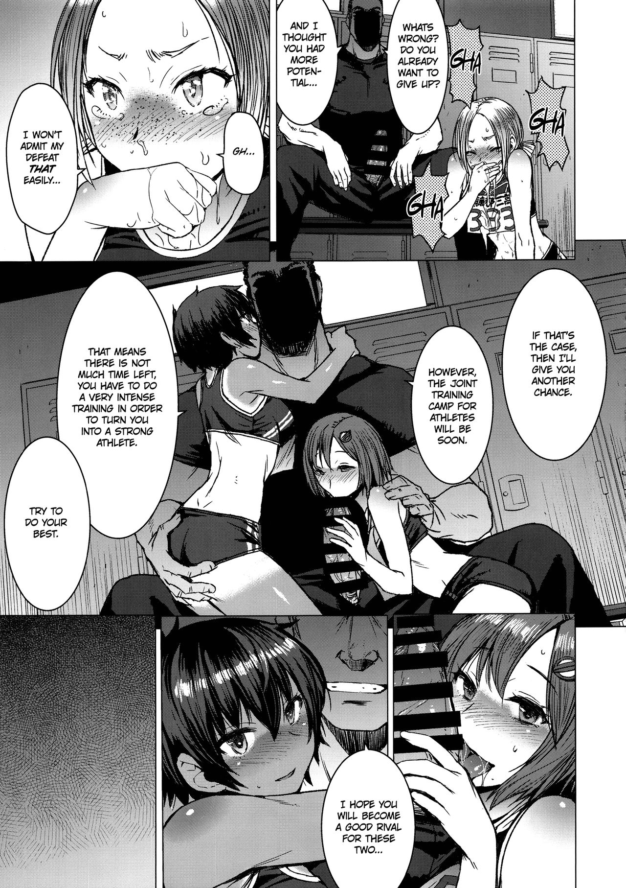 (C94) [Bakunyu Fullnerson (Kokuryuugan)] Joshi Rikujou Koubi (Kojin no Bu Sansoume) [English] [Omega] page 10 full