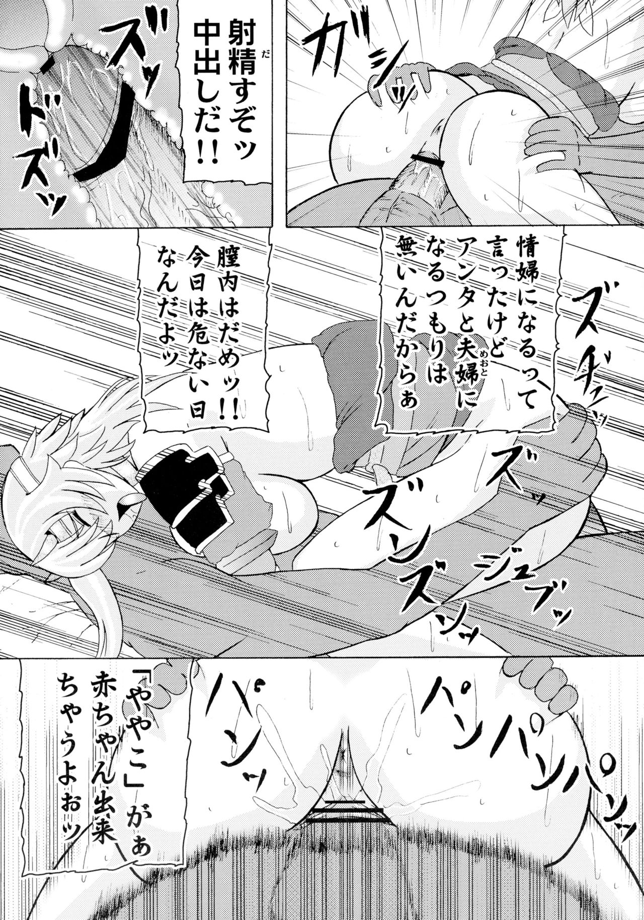 (SC37) [Kyoten Heichou (Iwai Takeshi)] Kyoufu no 14 e Ike (Queen's Blade) page 12 full