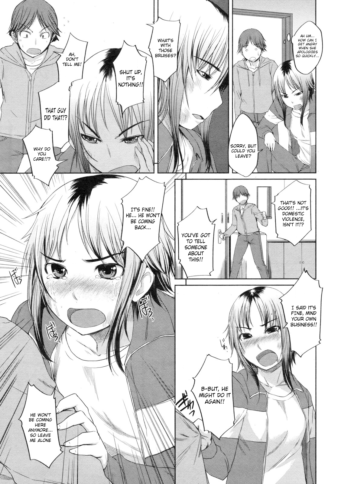 [Bosshi] Tonari no Meiwaku-san | Annoyance Next Door (COMIC Shitsurakuten 2009-12) [English] [RyuuTama] page 5 full