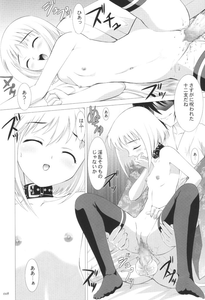 [Crazy Clover Club] - 03 - Kisa Complex (fruits basket) page 17 full