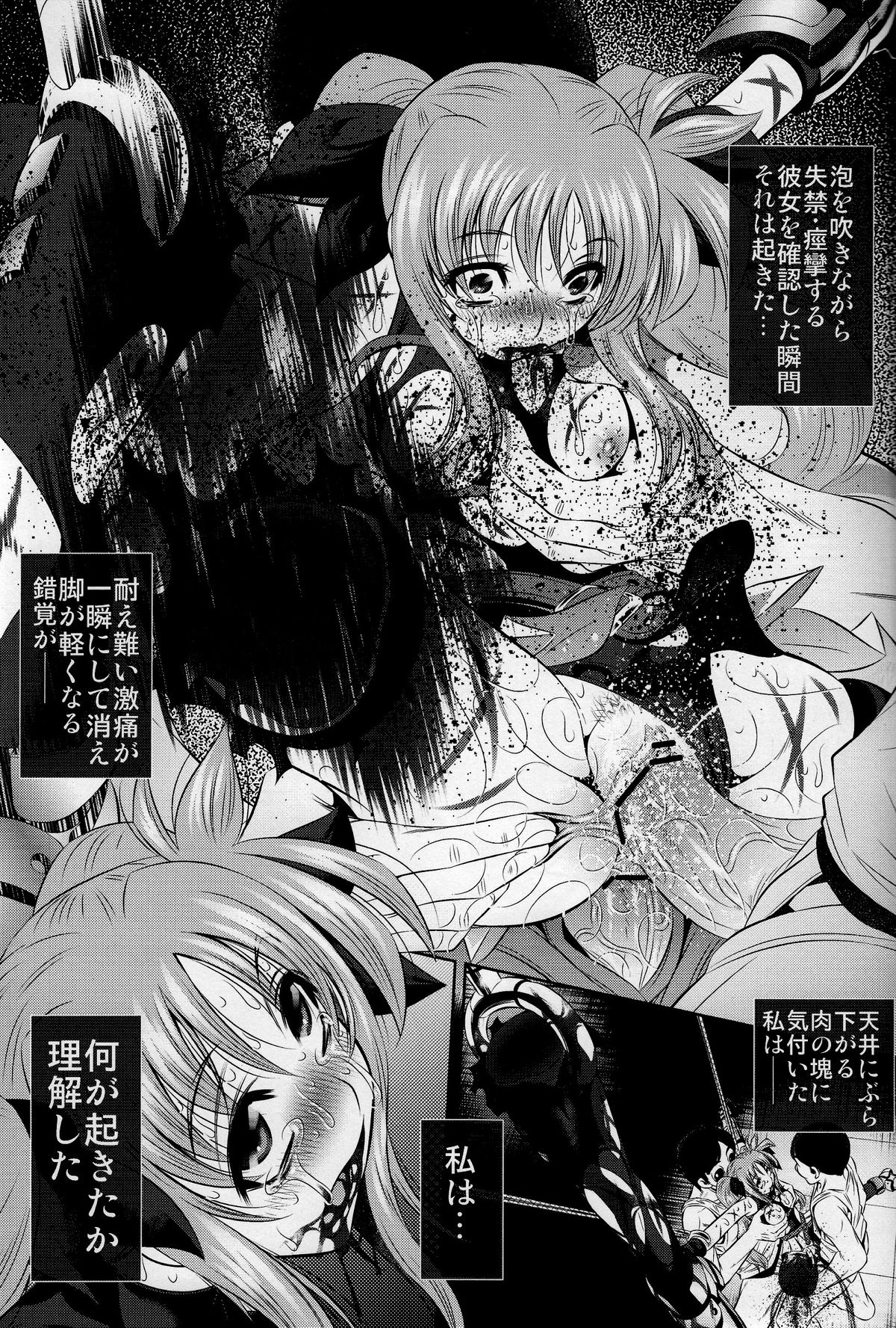 (C77) [Yuugai Tosho Kikaku (Tanaka Naburu)] Goumon Kan Nappa Hen (Mahou Shoujo Lyrical Nanoha [Magical Girl Lyrical Nanoha]) page 17 full