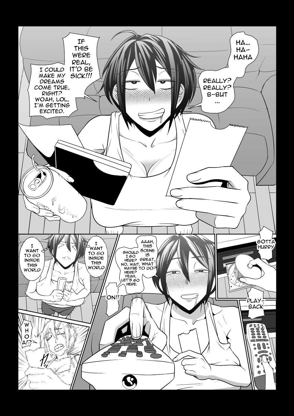 [Pollinosis (Shinkuu Tatsuyakei)] Onee-san no Tottemo Kimochi Ii Fushigi na Monogatari | Onee-san's Strange and Pleasure-Filled Story [English] {Doujins.com} page 4 full