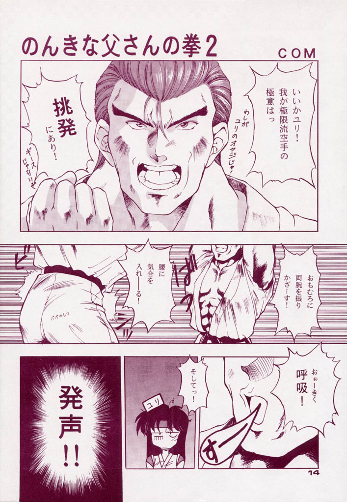 (CR15) [Mizumo Club (Mizushiro Takuya)] TRIPLE FACTOR (Samurai Spirits, Fatal Fury, Art of Fighting) page 13 full