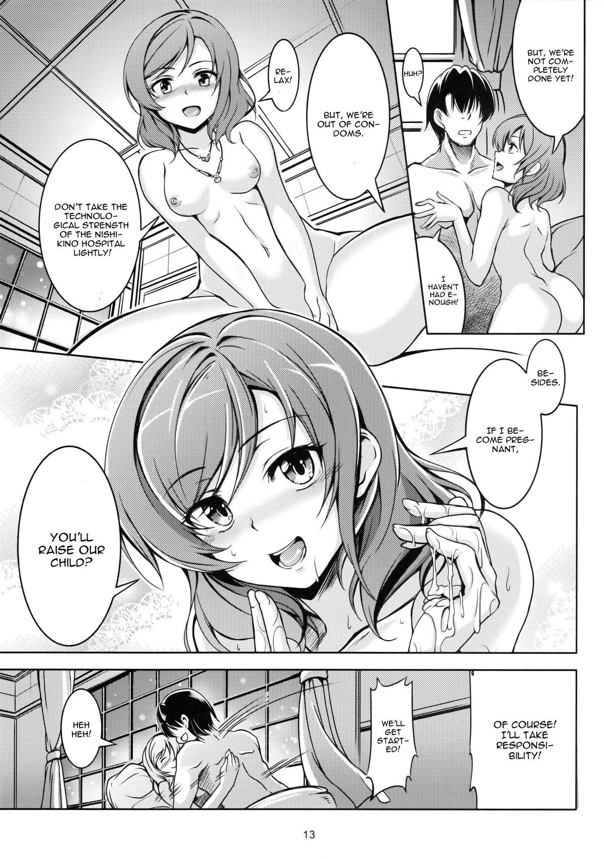 [WindArTeam (WindArt)] Koi Hime Love Maki!! (Love Live!) [English] [CGrascal] page 14 full